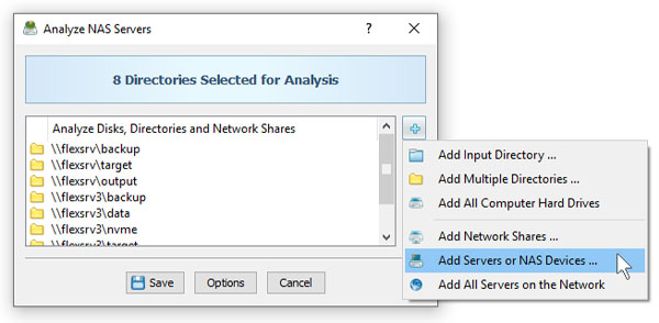 DiskSavvy Disk Space Analysis Operation