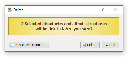 DiskSavvy File Delete Operations